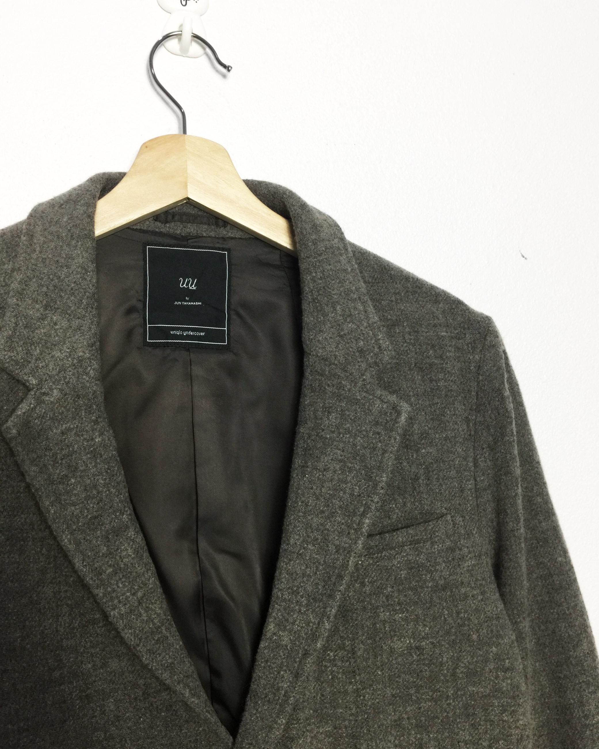Undercover × Uniqlo Rare Uniqlo X Undercover Jun Takahashi Wool Jacket Coat Size US S / EU 44-46 / 1 - 3 Thumbnail