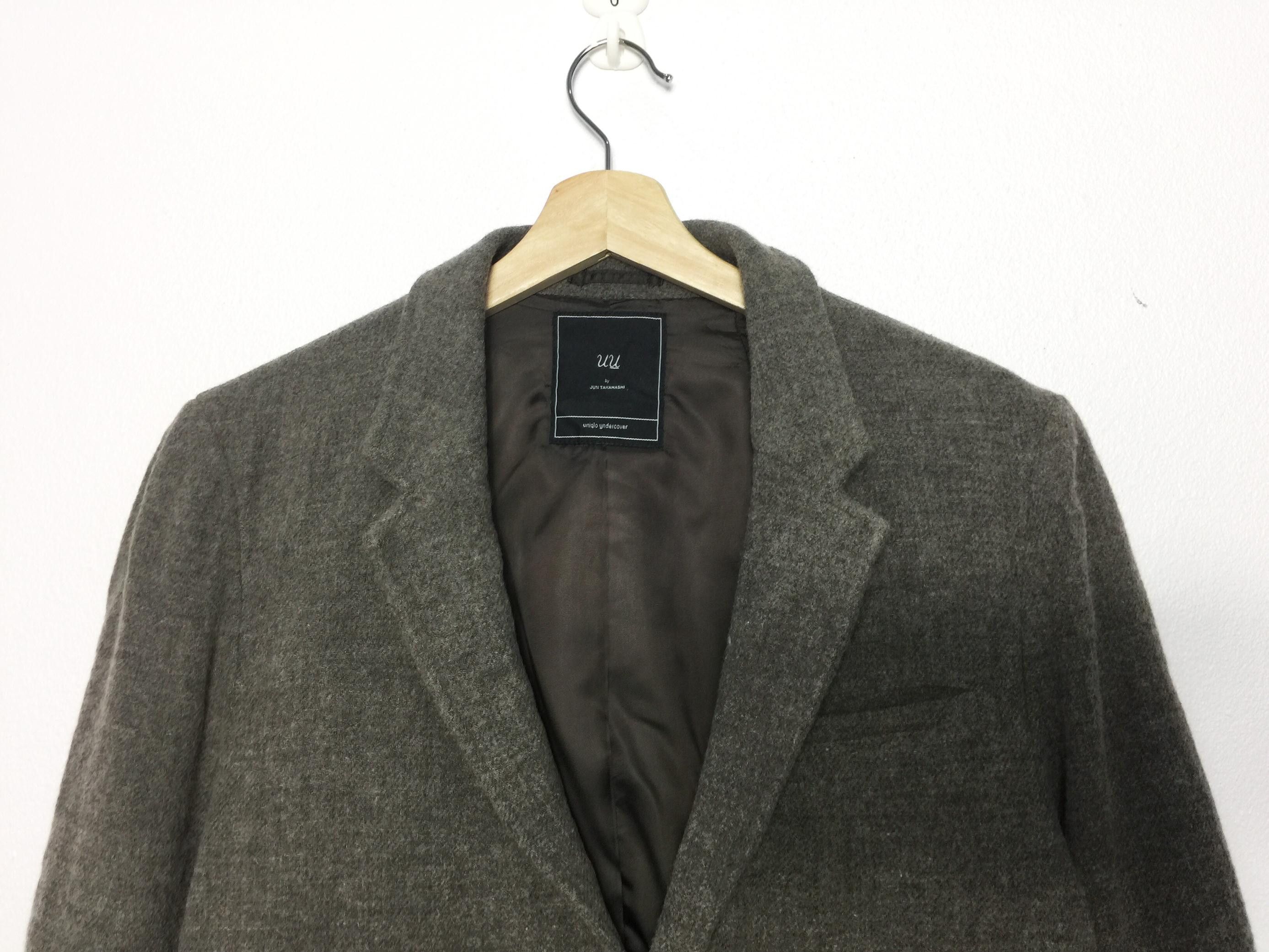 Undercover × Uniqlo Rare Uniqlo X Undercover Jun Takahashi Wool Jacket Coat Size US S / EU 44-46 / 1 - 2 Thumbnail