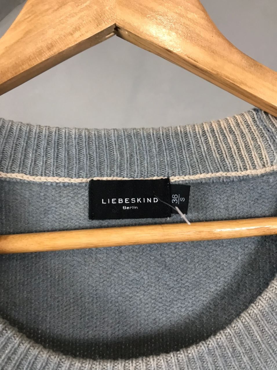 Liebeskind Berlin vintage designer multicolor sweater