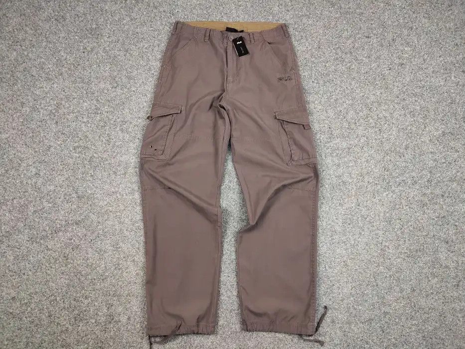 If Six Was Nine Vintage 90's Japanese Bondage Military Brown Cargo Pants Size US 34 / EU 50 - 5 Thumbnail