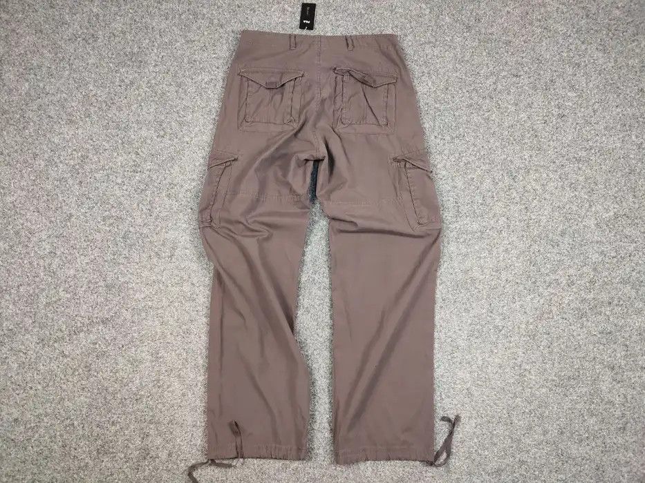 If Six Was Nine Vintage 90's Japanese Bondage Military Brown Cargo Pants Size US 34 / EU 50 - 6 Thumbnail