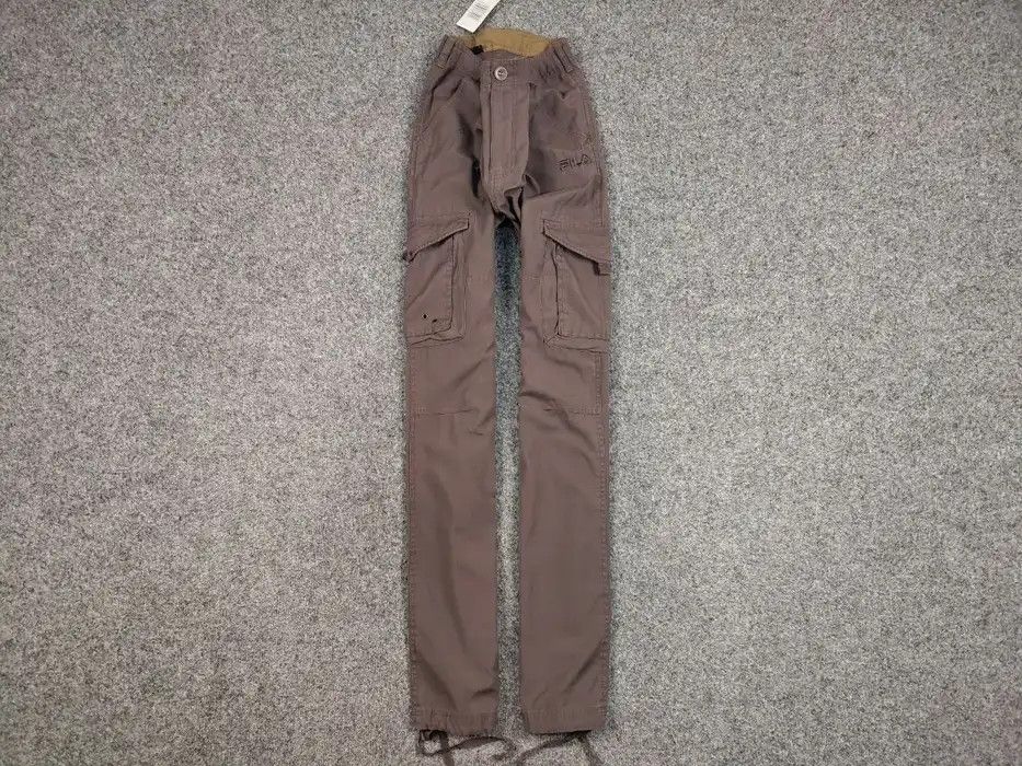 If Six Was Nine Vintage 90's Japanese Bondage Military Brown Cargo Pants Size US 34 / EU 50 - 1 Thumbnail