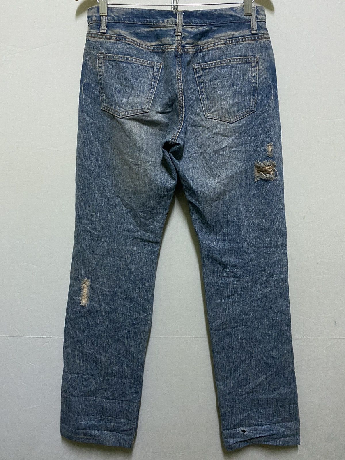 Japanese Brand Thrashed Jeans Size US 30 / EU 46 - 7 Thumbnail