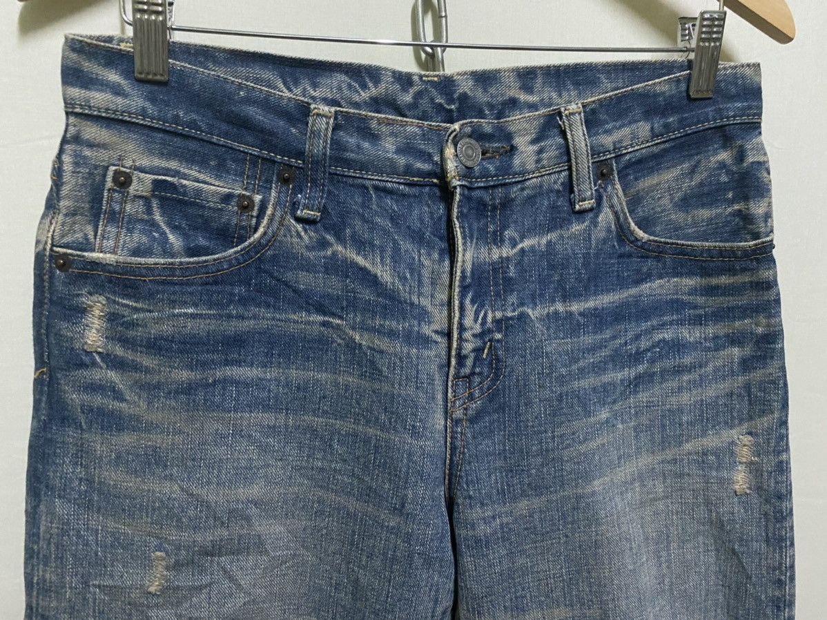 Japanese Brand Thrashed Jeans Size US 30 / EU 46 - 2 Thumbnail