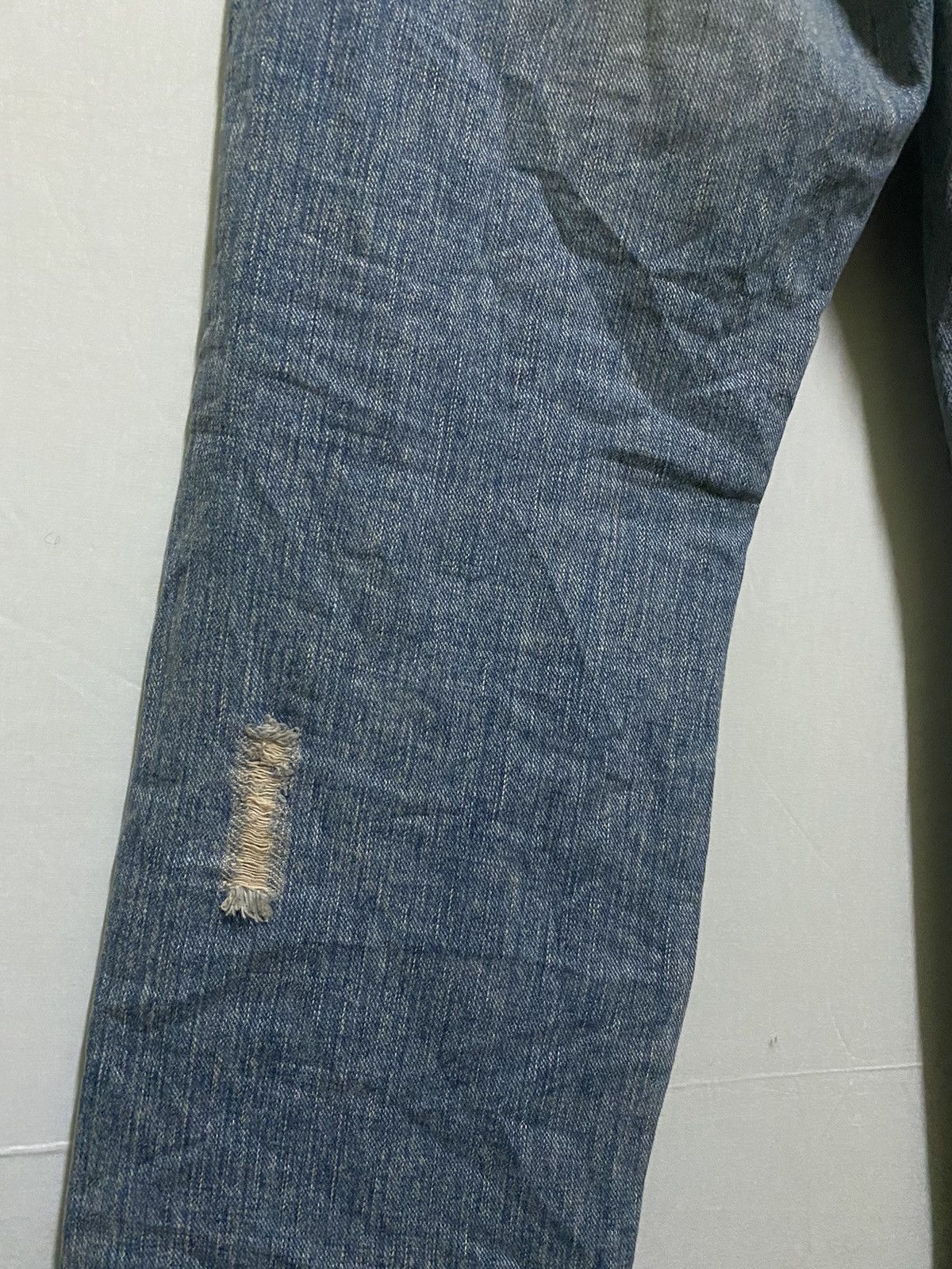 Japanese Brand Thrashed Jeans Size US 30 / EU 46 - 10 Thumbnail