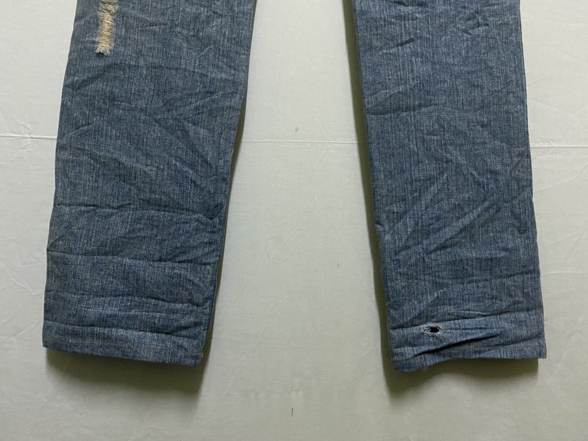 Japanese Brand Thrashed Jeans Size US 30 / EU 46 - 11 Thumbnail