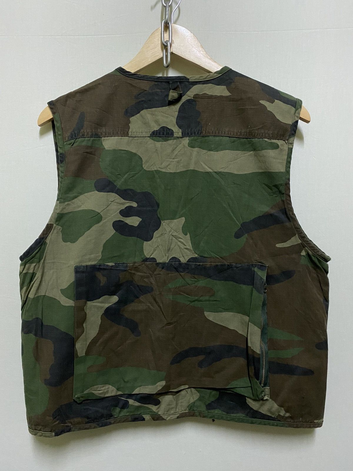 Designer Manphoto Tactical Army Vest Camouflage Vintage Size US M / EU 48-50 / 2 - 4 Thumbnail
