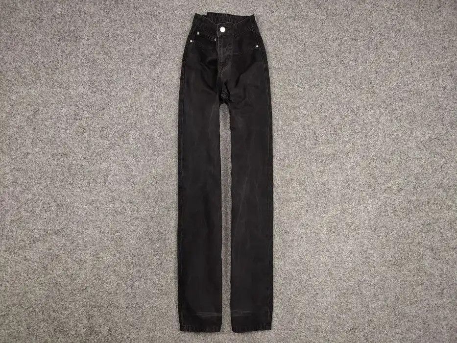 Carhartt Vintage 90's Carhartt Slim Pants Black Denim Casual Jeans Size US 31 - 1 Thumbnail