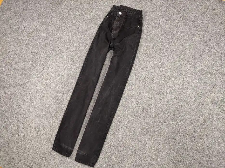 Carhartt Vintage 90's Carhartt Slim Pants Black Denim Casual Jeans Size US 31 - 2 Thumbnail