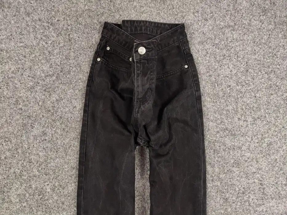Carhartt Vintage 90's Carhartt Slim Pants Black Denim Casual Jeans Size US 31 - 3 Thumbnail