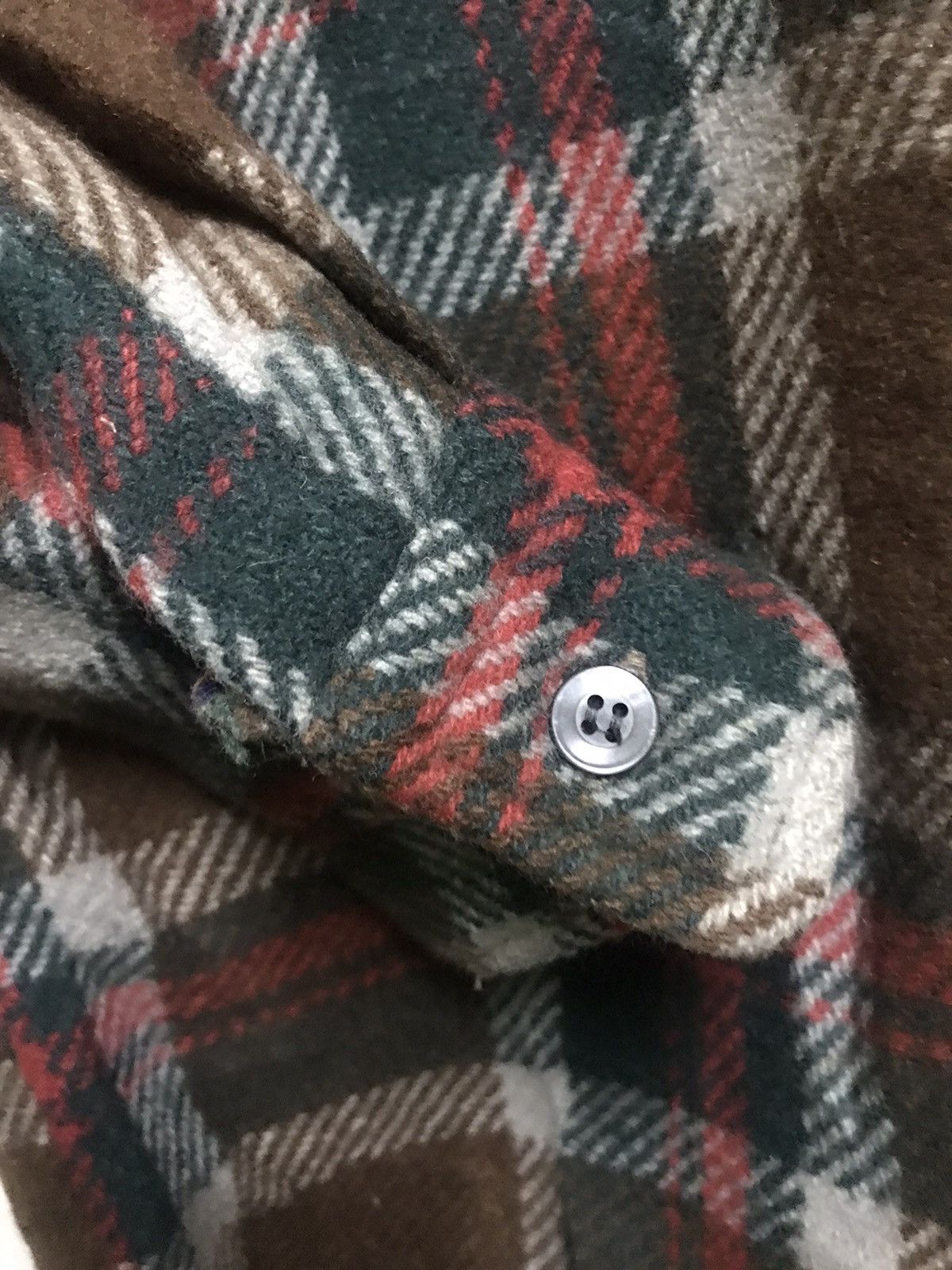 Flannel × Japanese Brand × Vintage Flannel Long Sleeve Size US L / EU 52-54 / 3 - 5 Thumbnail