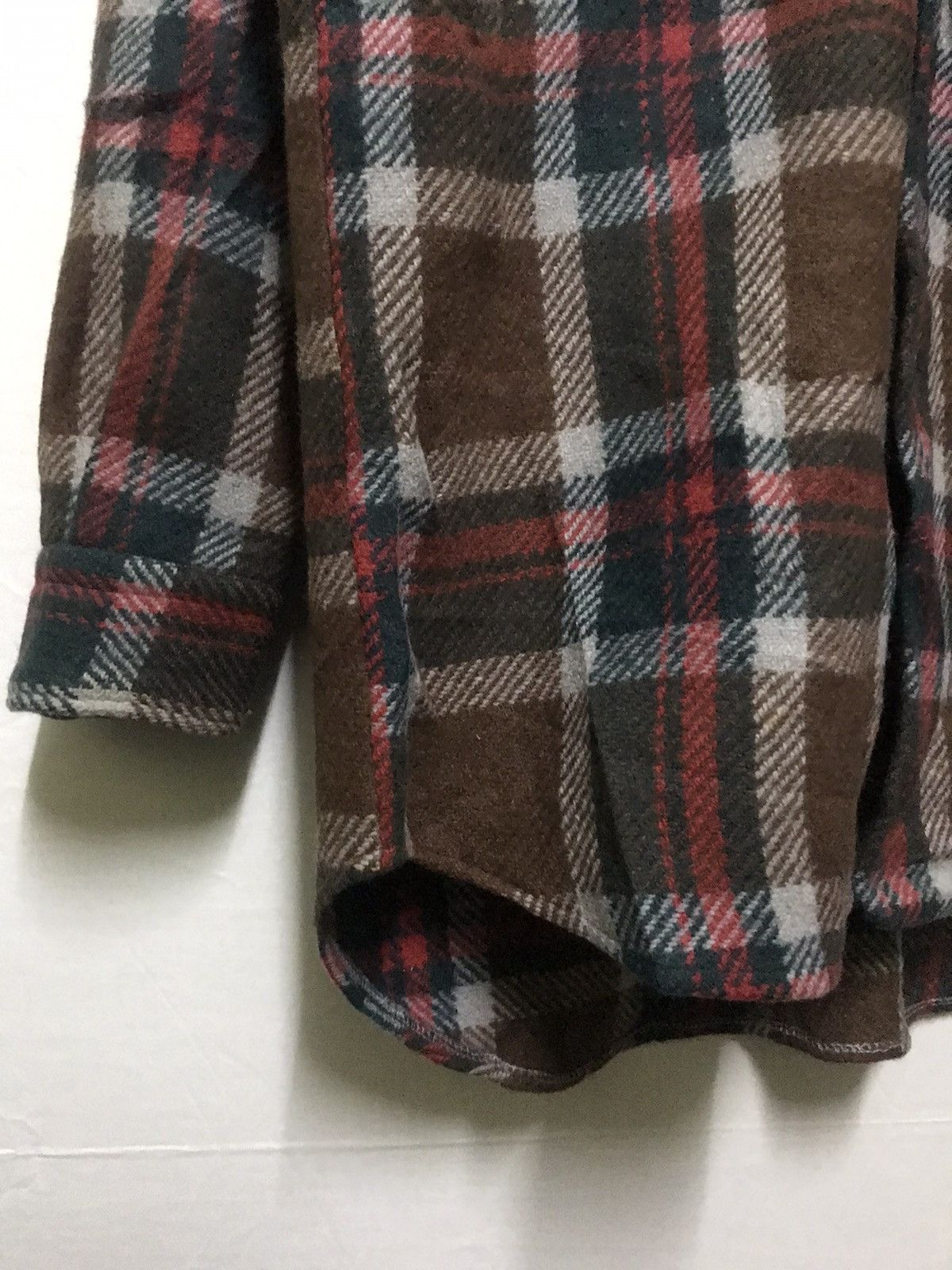 Flannel × Japanese Brand × Vintage Flannel Long Sleeve Size US L / EU 52-54 / 3 - 3 Thumbnail