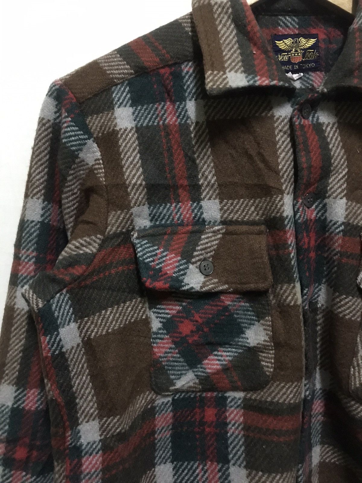 Flannel × Japanese Brand × Vintage Flannel Long Sleeve Size US L / EU 52-54 / 3 - 2 Thumbnail