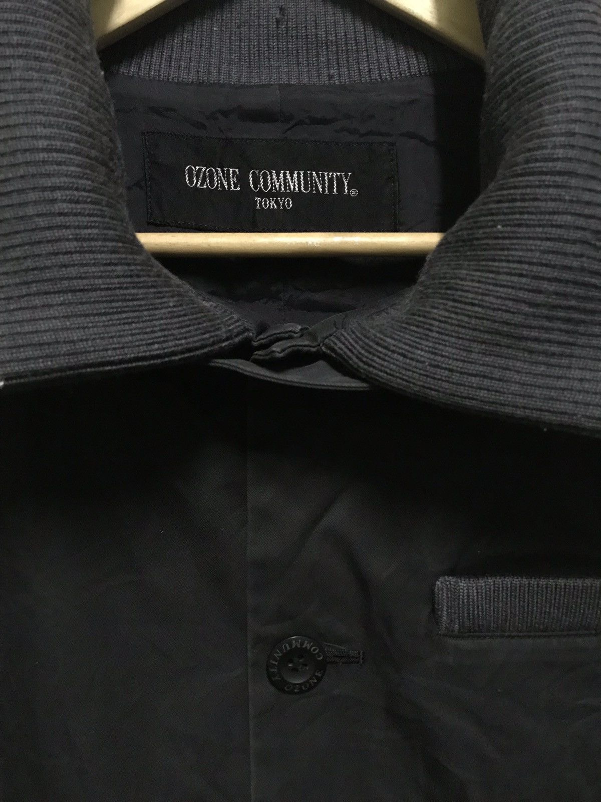 Japanese Brand OZONE COMMUNITY TOKYO Button Jacket Size M / US 6-8 / IT 42-44 - 4 Thumbnail