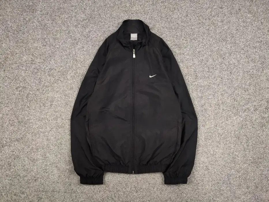 Nike Vintage 90's Nike Swoosh nylon Lightweight Track Jacket Size US M / EU 48-50 / 2 - 1 Thumbnail