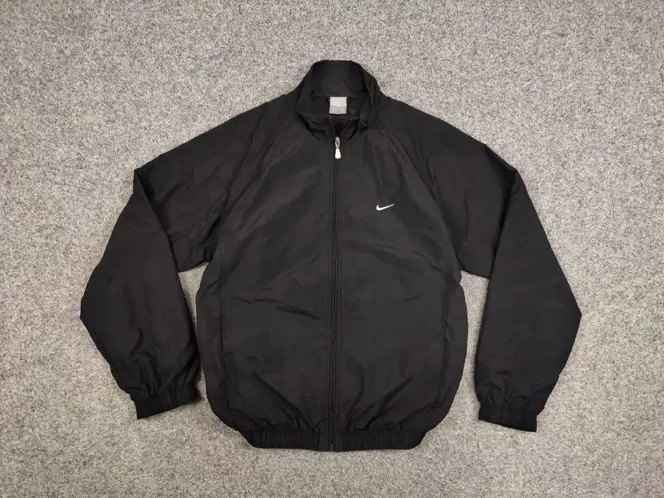 Nike Vintage 90's Nike Swoosh nylon Lightweight Track Jacket Size US M / EU 48-50 / 2 - 5 Thumbnail