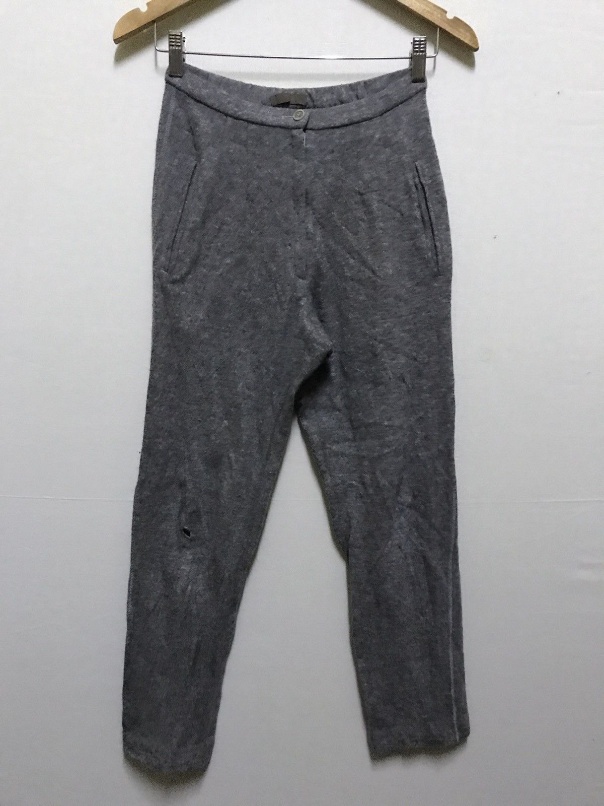 Yohji Yamamoto Ys Distressed leggings Size US 26 / EU 42 - 1 Thumbnail