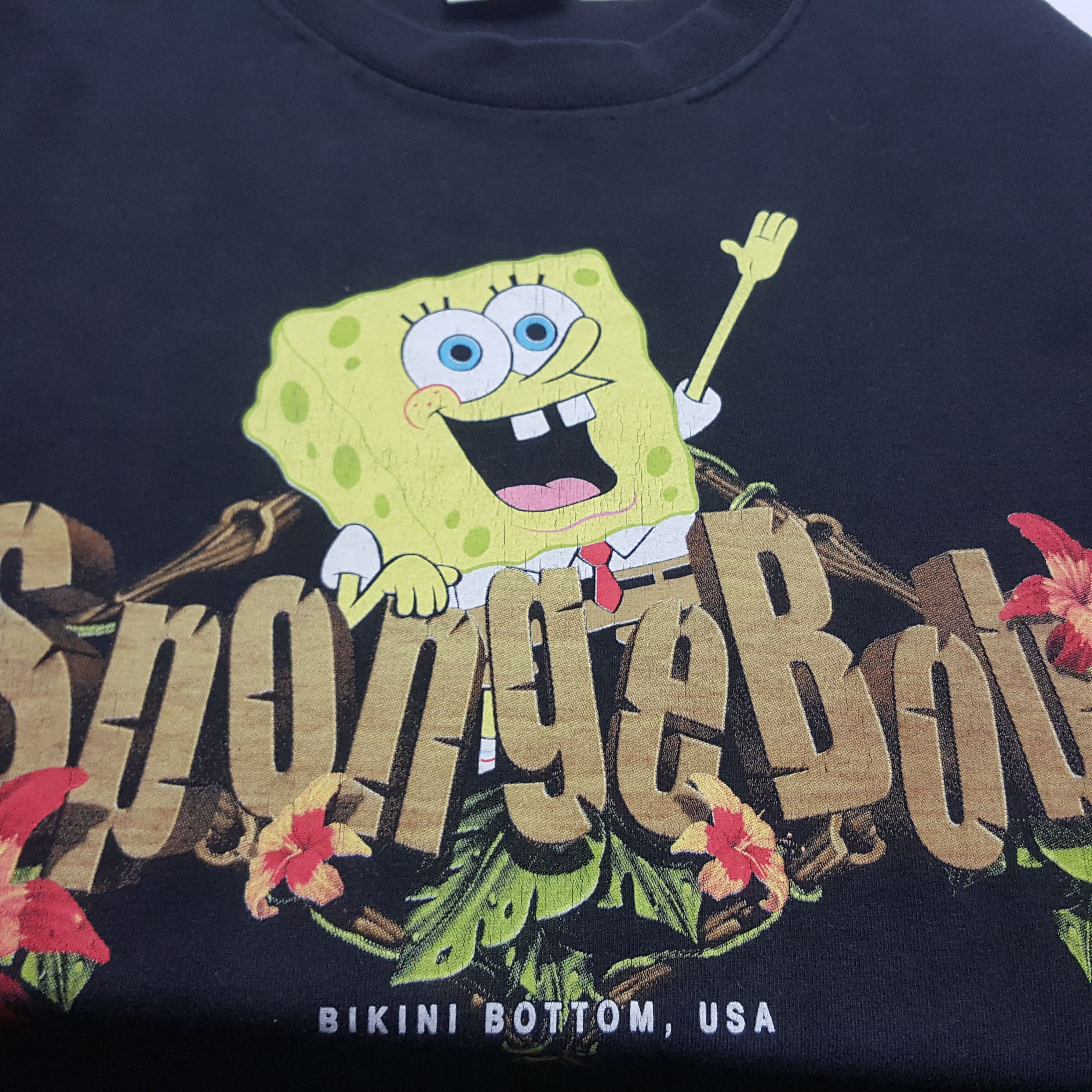 Cartoon Network × Other × Vintage Vintage SPONGEBOB Squarepants Cartoon Network T-Shirt Size US XL / EU 56 / 4 - 5 Thumbnail