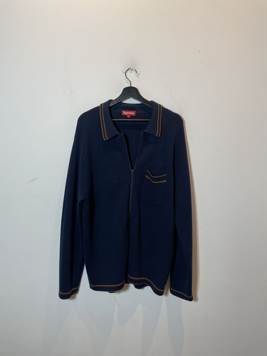 Supreme Supreme Wool Zip up Cardigan | Grailed