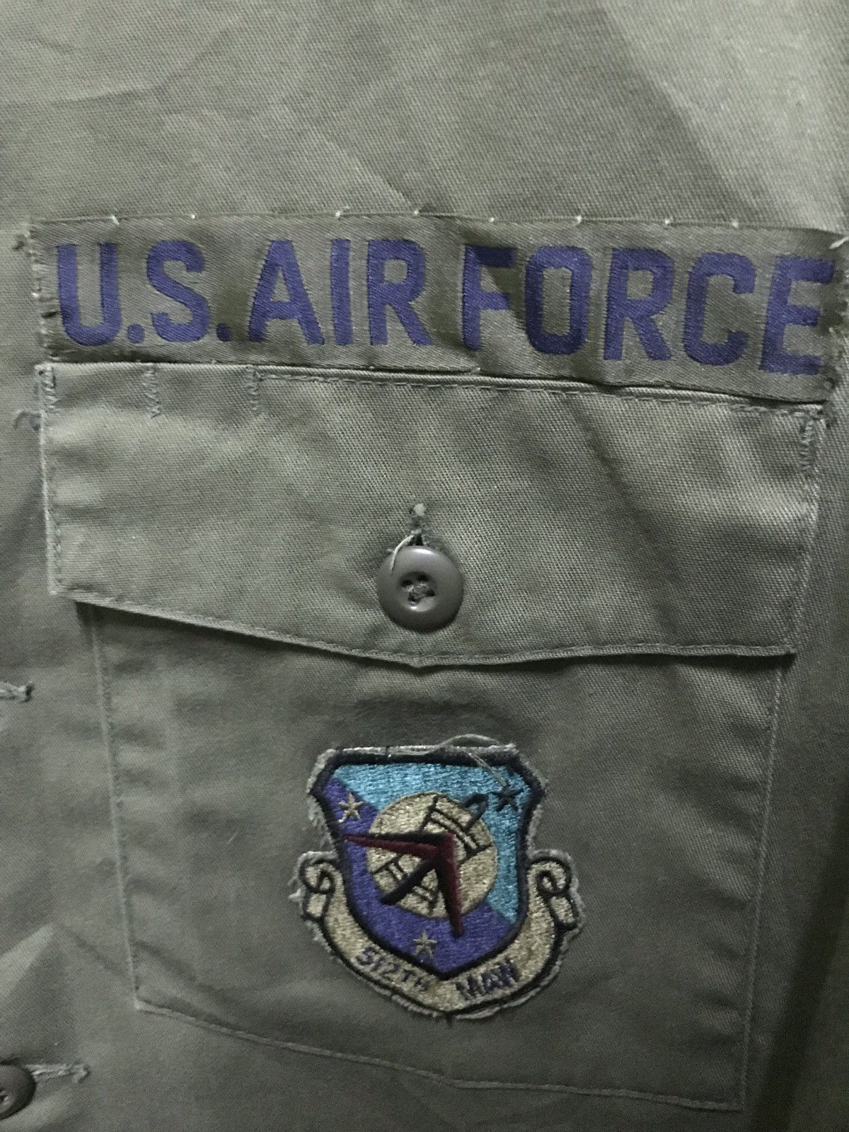 Other Us Air Force Vintage Shirt With Patches Size US L / EU 52-54 / 3 - 3 Thumbnail