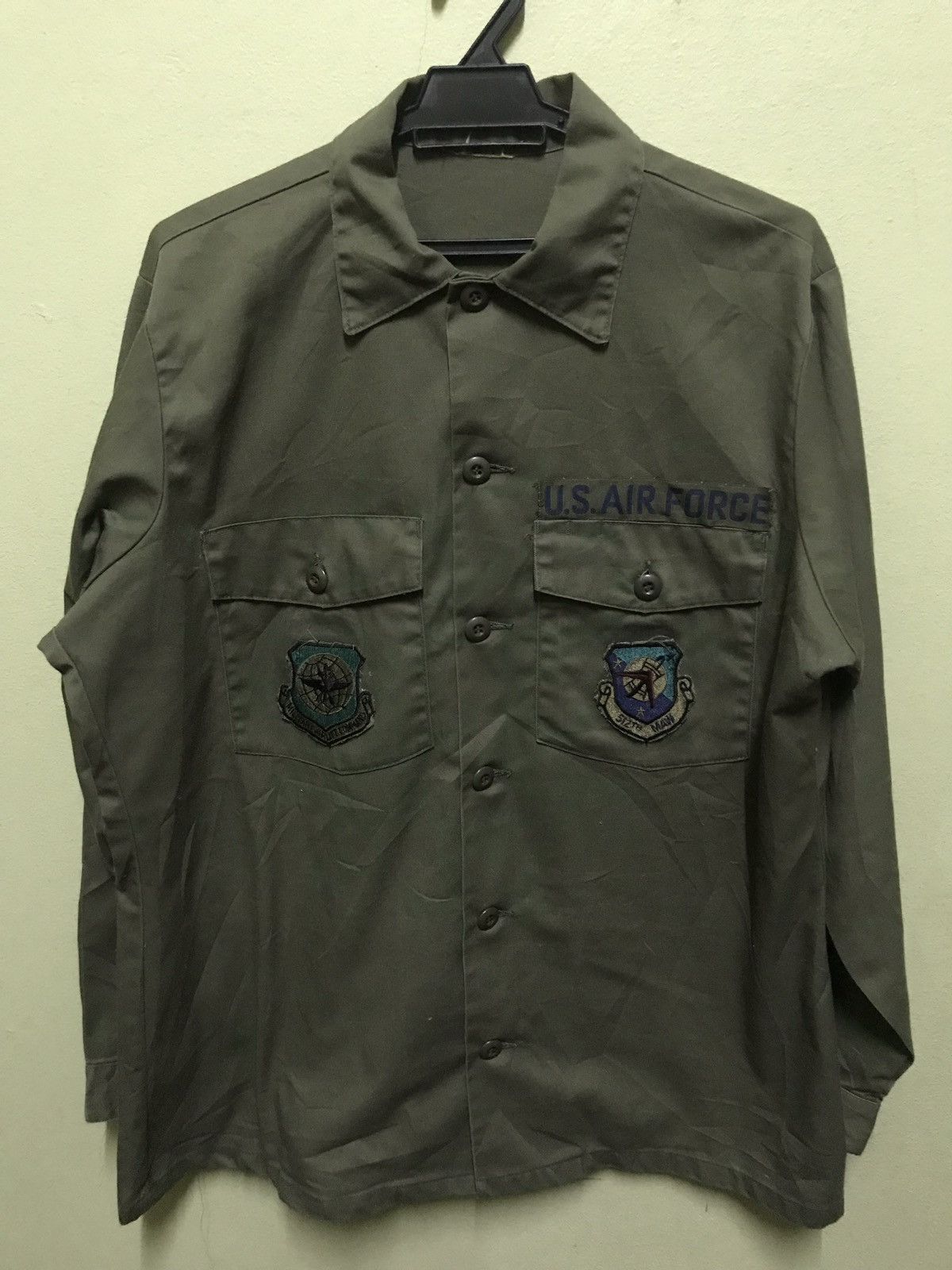 Other Us Air Force Vintage Shirt With Patches Size US L / EU 52-54 / 3 - 1 Thumbnail