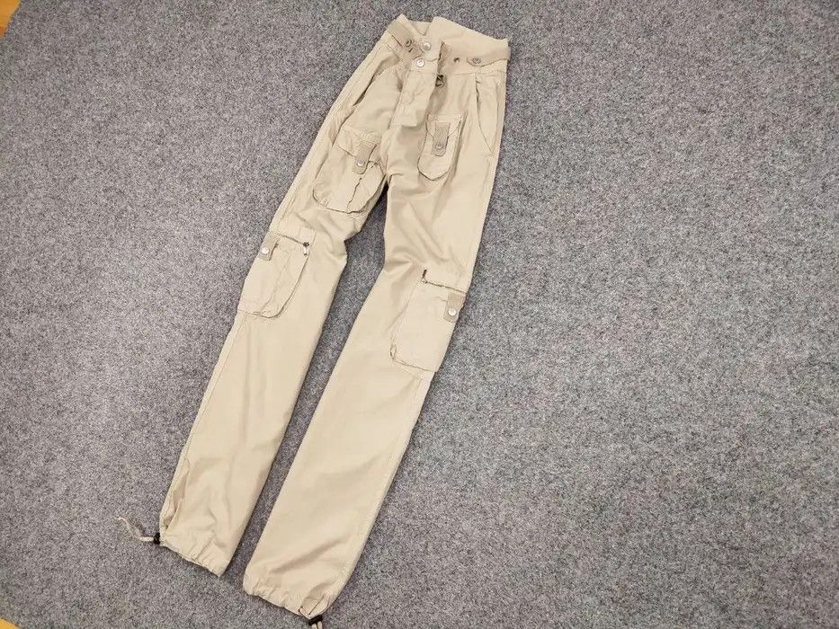 Hysteric Glamour Vintage Japan Bondage Zip yohji yamamoto Style Cargo Pants Size US 32 / EU 48 - 2 Thumbnail