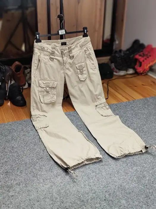 Hysteric Glamour Vintage Japan Bondage Zip yohji yamamoto Style Cargo Pants Size US 32 / EU 48 - 10 Thumbnail