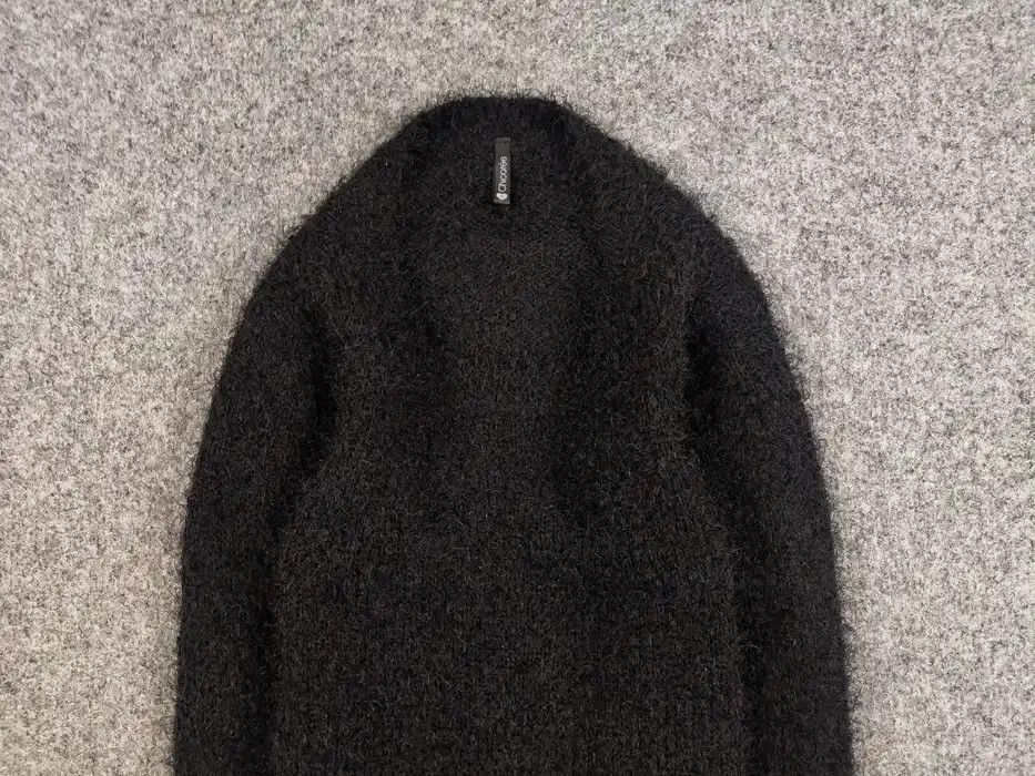 Japanese Brand Vintage 90's Japanese Black Mohair Style Fuzzy Sweater Size US S / EU 44-46 / 1 - 3 Thumbnail