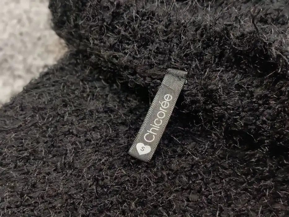 Japanese Brand Vintage 90's Japanese Black Mohair Style Fuzzy Sweater Size US S / EU 44-46 / 1 - 8 Thumbnail