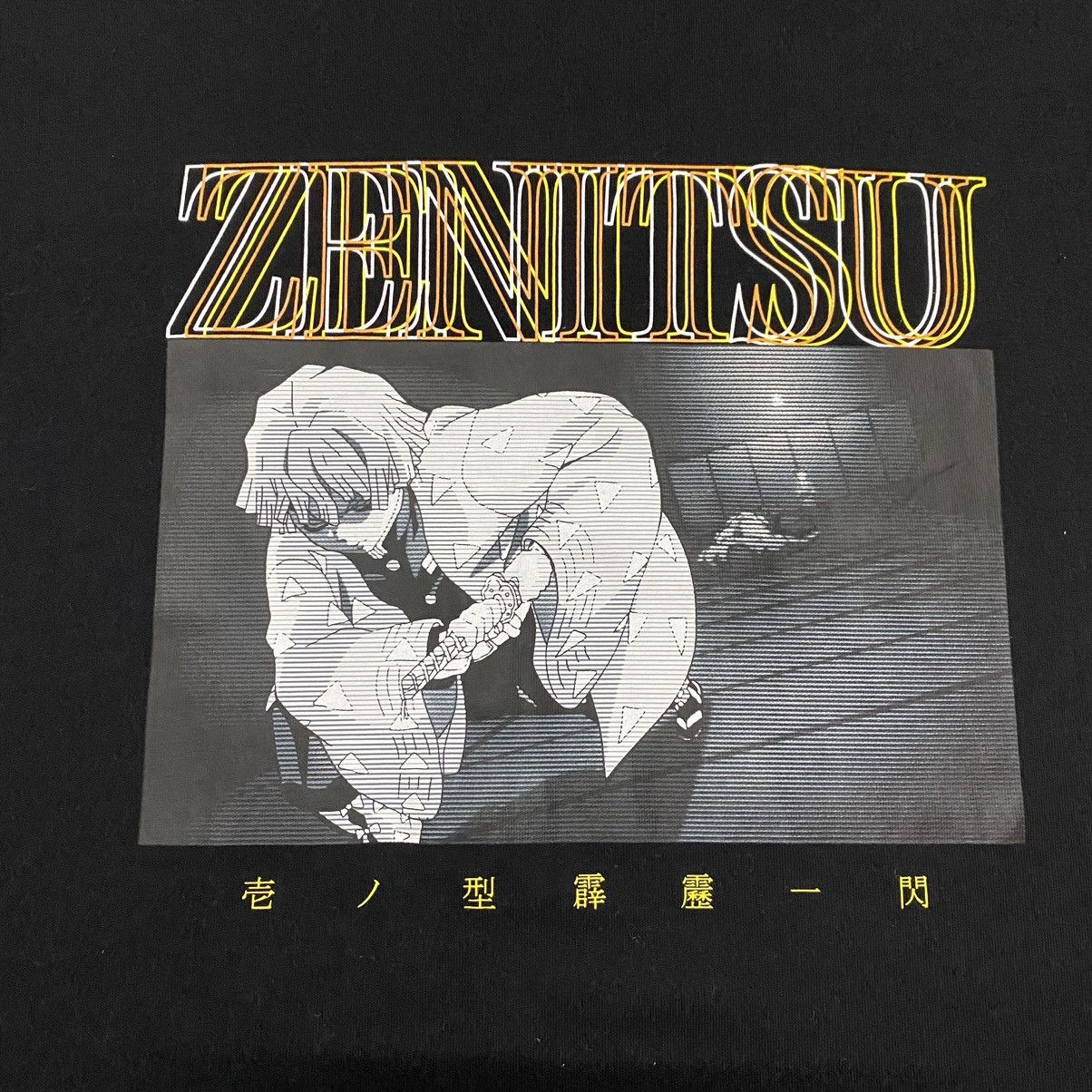 Anime × Japanese Brand KIMETSU NO YAIBA ZENITSU ANIME T SHIRT DEMON SLAYER Size US L / EU 52-54 / 3 - 4 Thumbnail