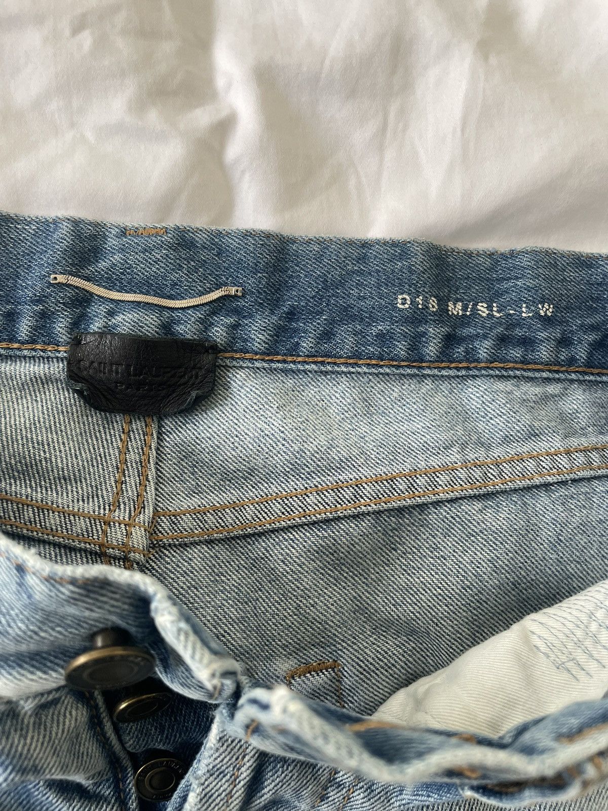 Saint Laurent Paris Saint Laurent Denim Jeans Size US 29 - 3 Thumbnail