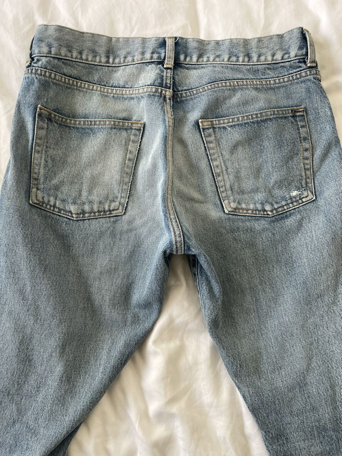 Saint Laurent Paris Saint Laurent Denim Jeans Size US 29 - 12 Thumbnail