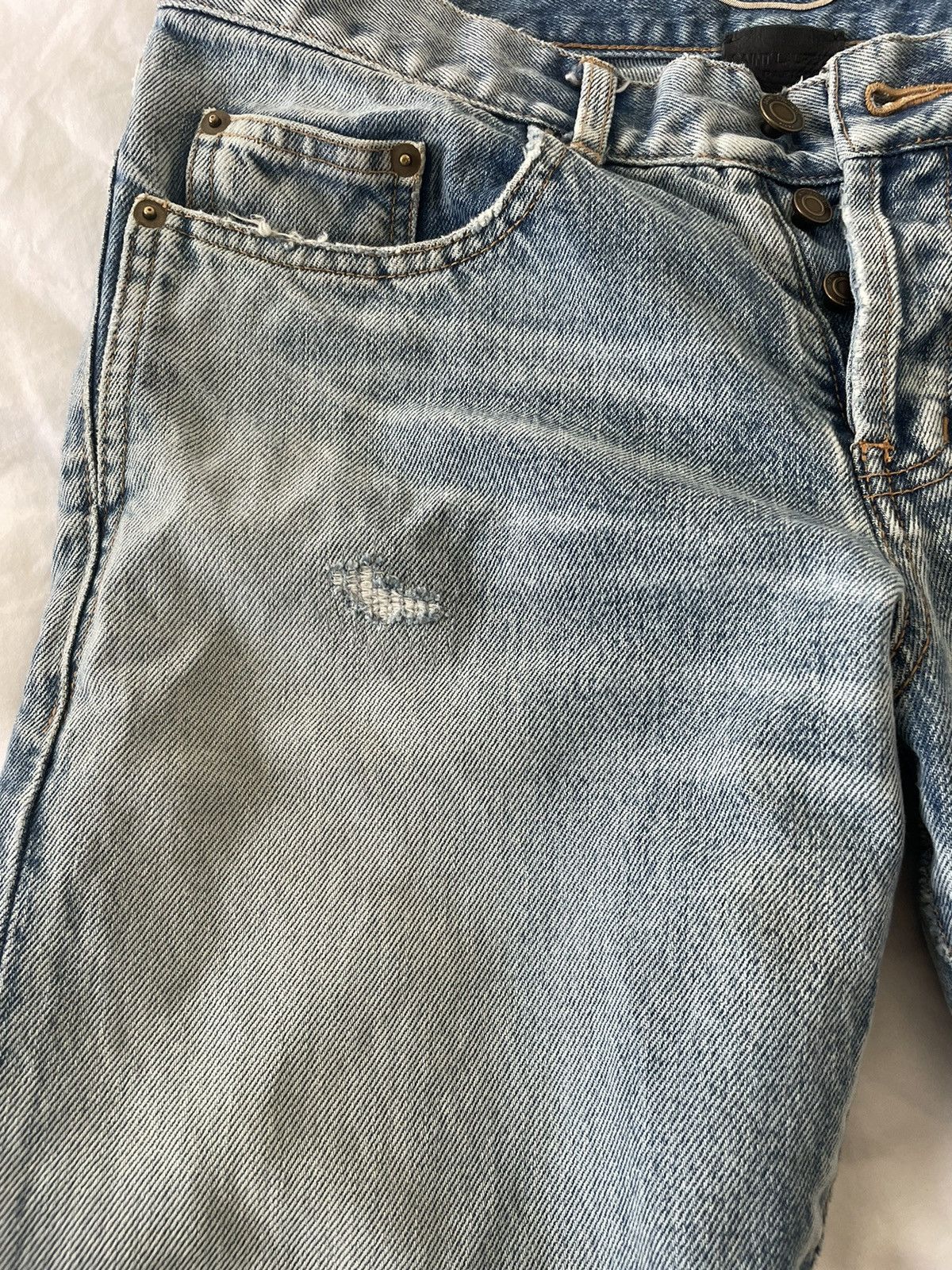 Saint Laurent Paris Saint Laurent Denim Jeans Size US 29 - 8 Thumbnail