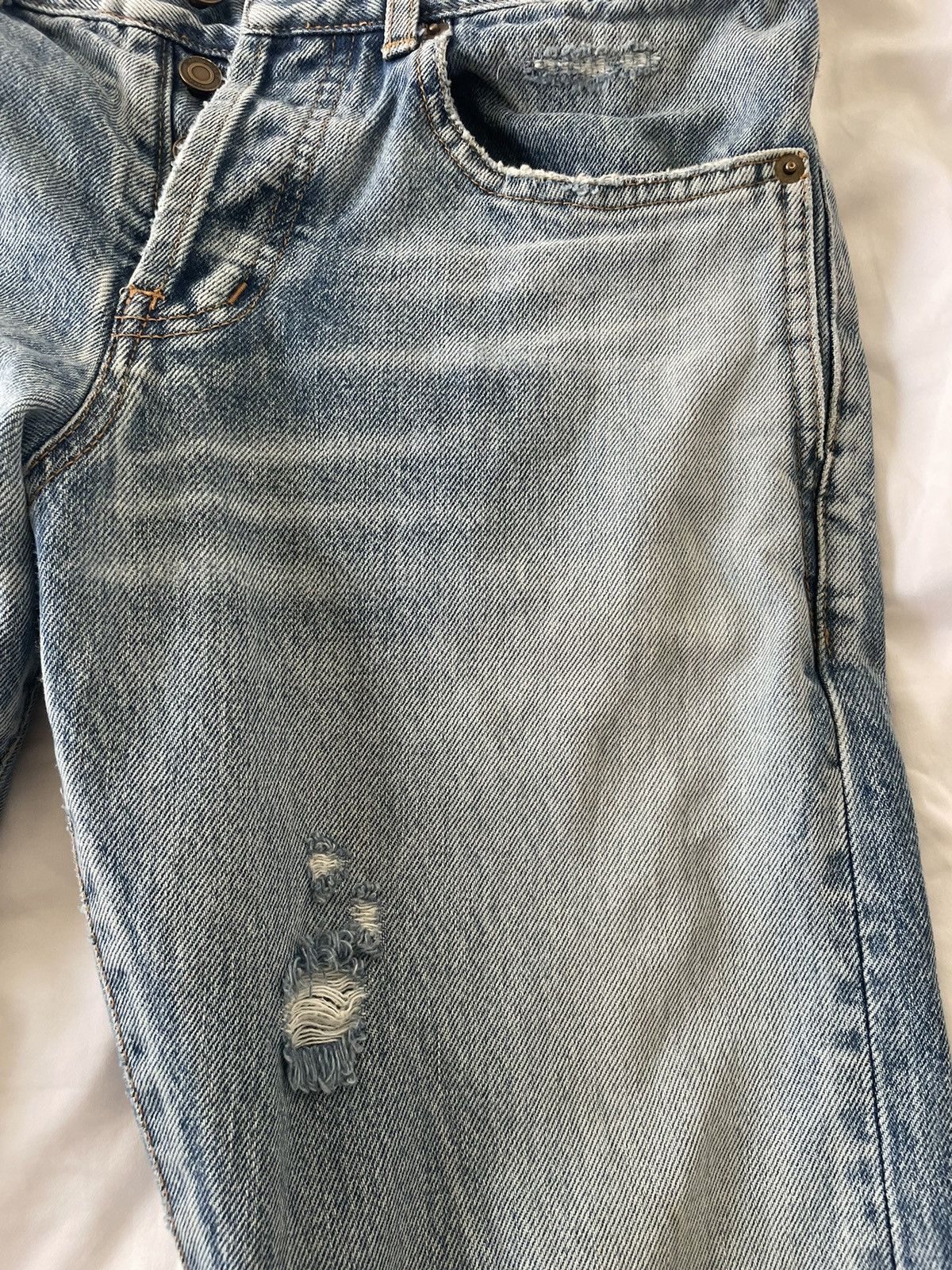 Saint Laurent Paris Saint Laurent Denim Jeans Size US 29 - 7 Thumbnail