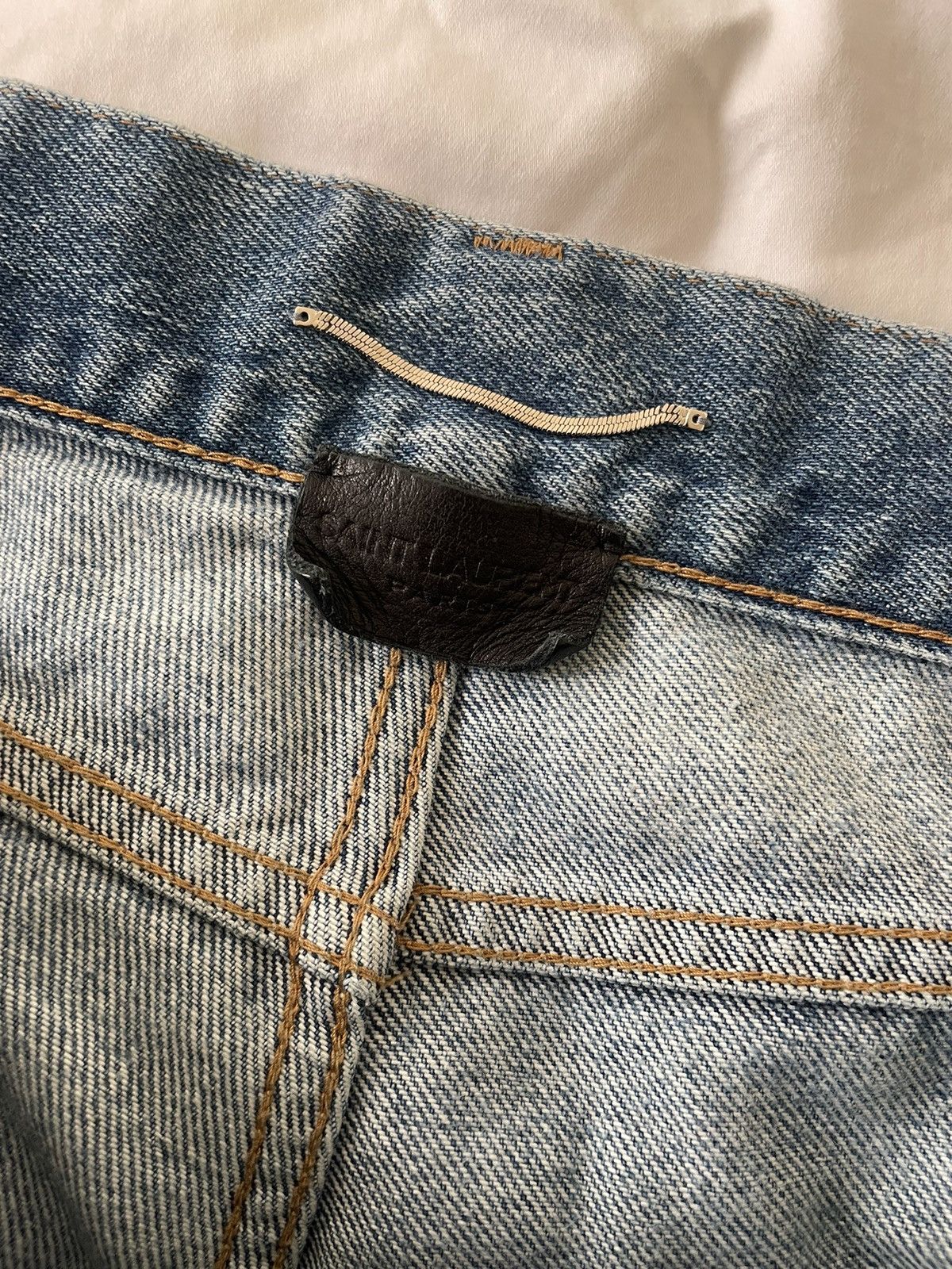 Saint Laurent Paris Saint Laurent Denim Jeans Size US 29 - 2 Thumbnail
