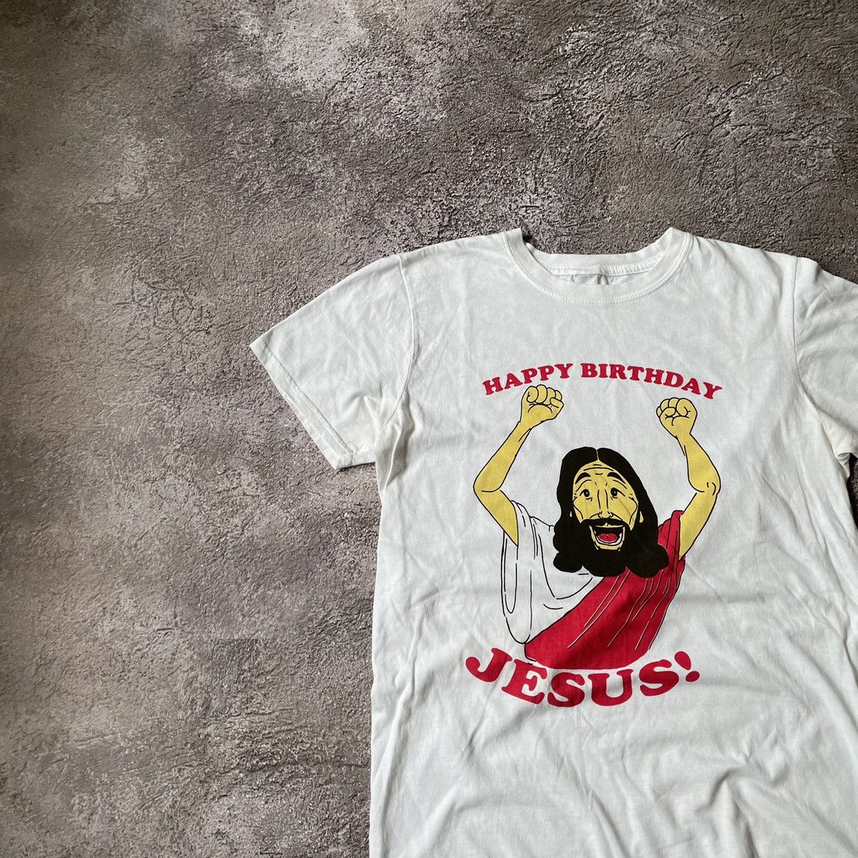 Vintage Vintage Y2K Graphic Tee Sun Faded Religious Streetwear L Size US L / EU 52-54 / 3 - 4 Thumbnail