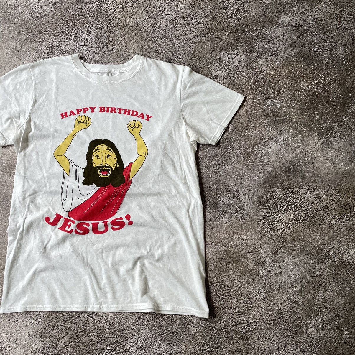 Vintage Vintage Y2K Graphic Tee Sun Faded Religious Streetwear L Size US L / EU 52-54 / 3 - 3 Thumbnail