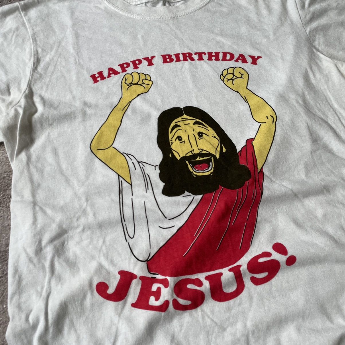 Vintage Vintage Y2K Graphic Tee Sun Faded Religious Streetwear L Size US L / EU 52-54 / 3 - 6 Thumbnail