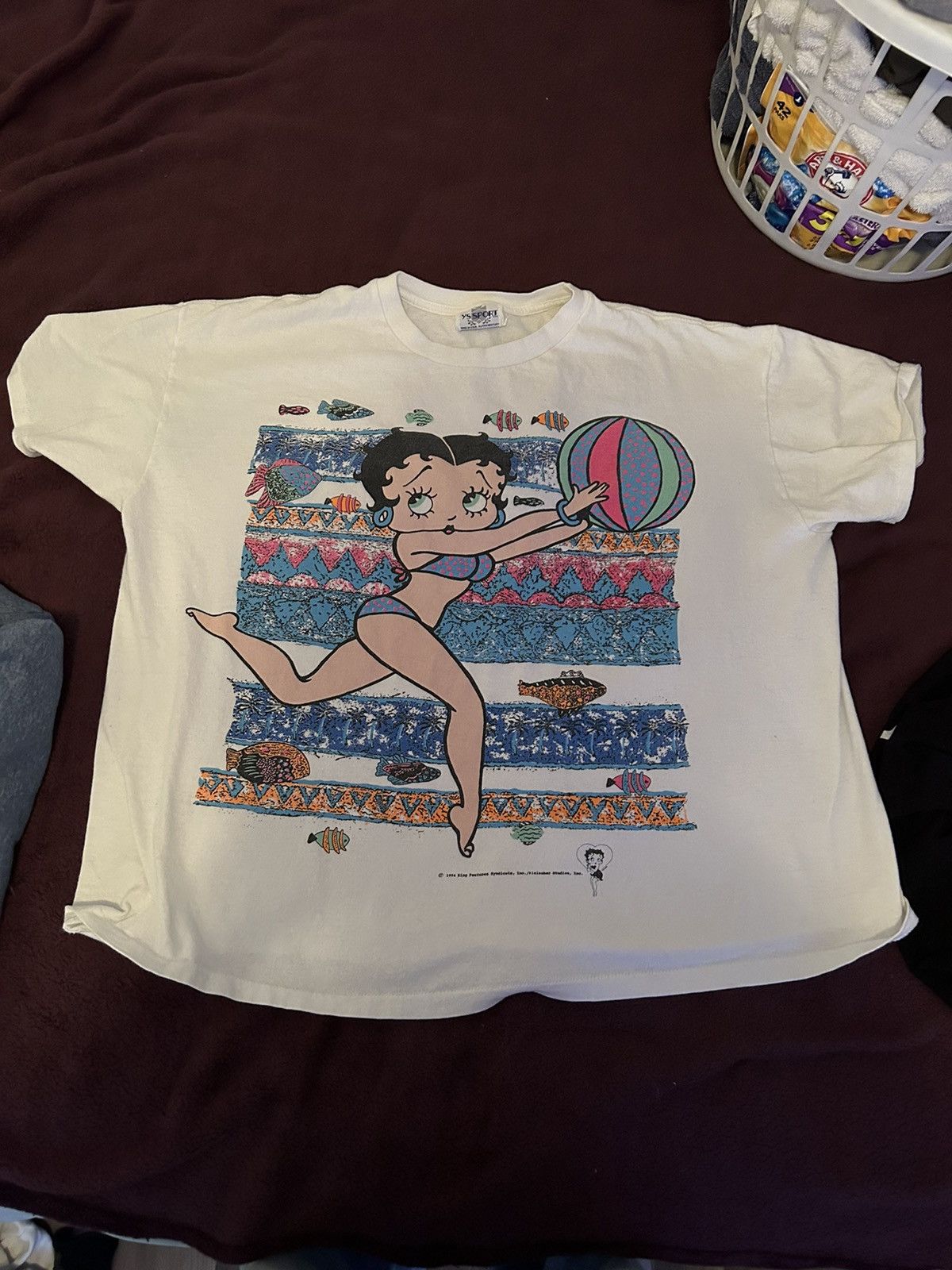 Betty Boop ‘Surf’ Tee