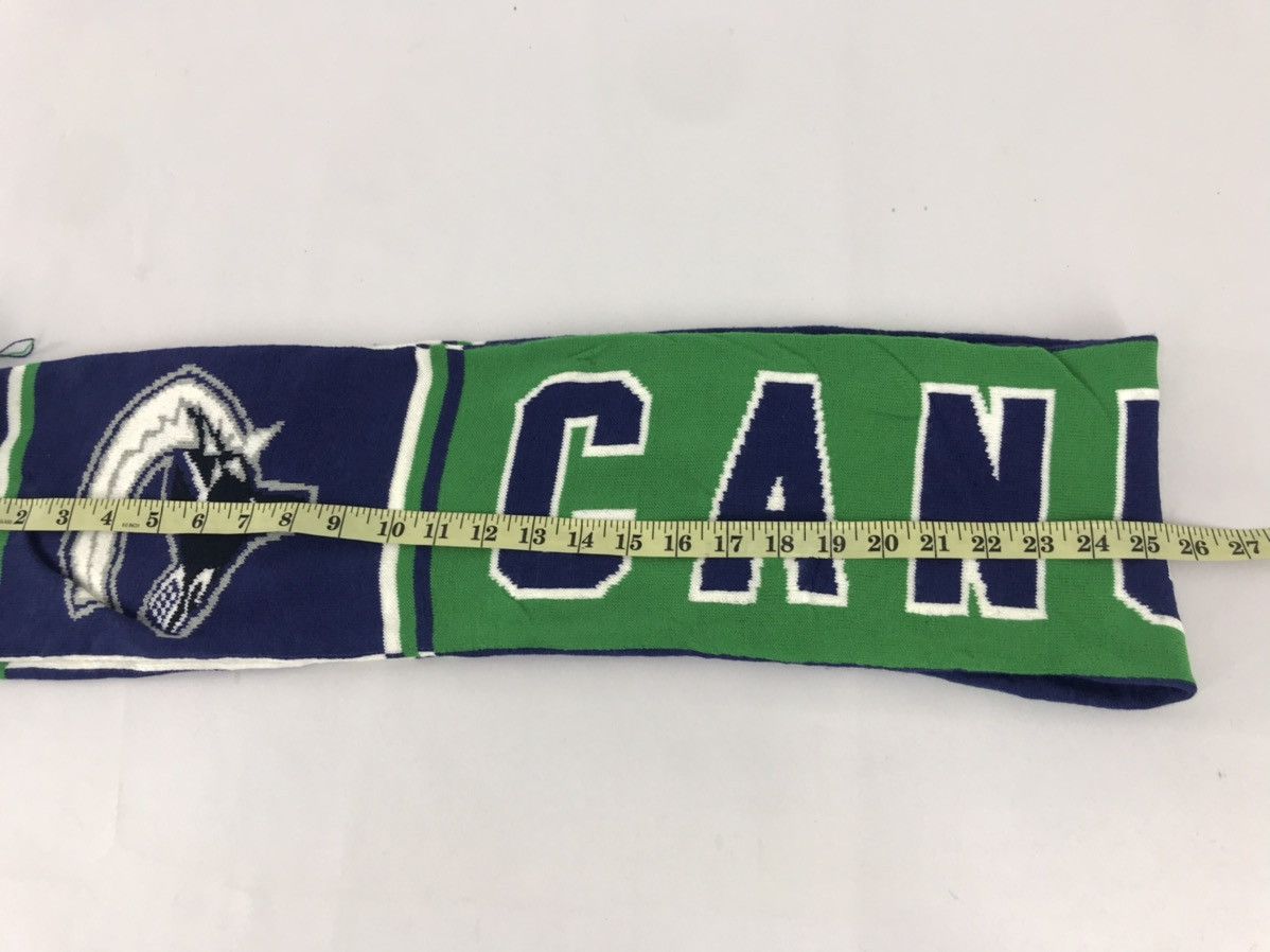 Vintage Muffler Scarf Reebok Vancouver Canucks NHL