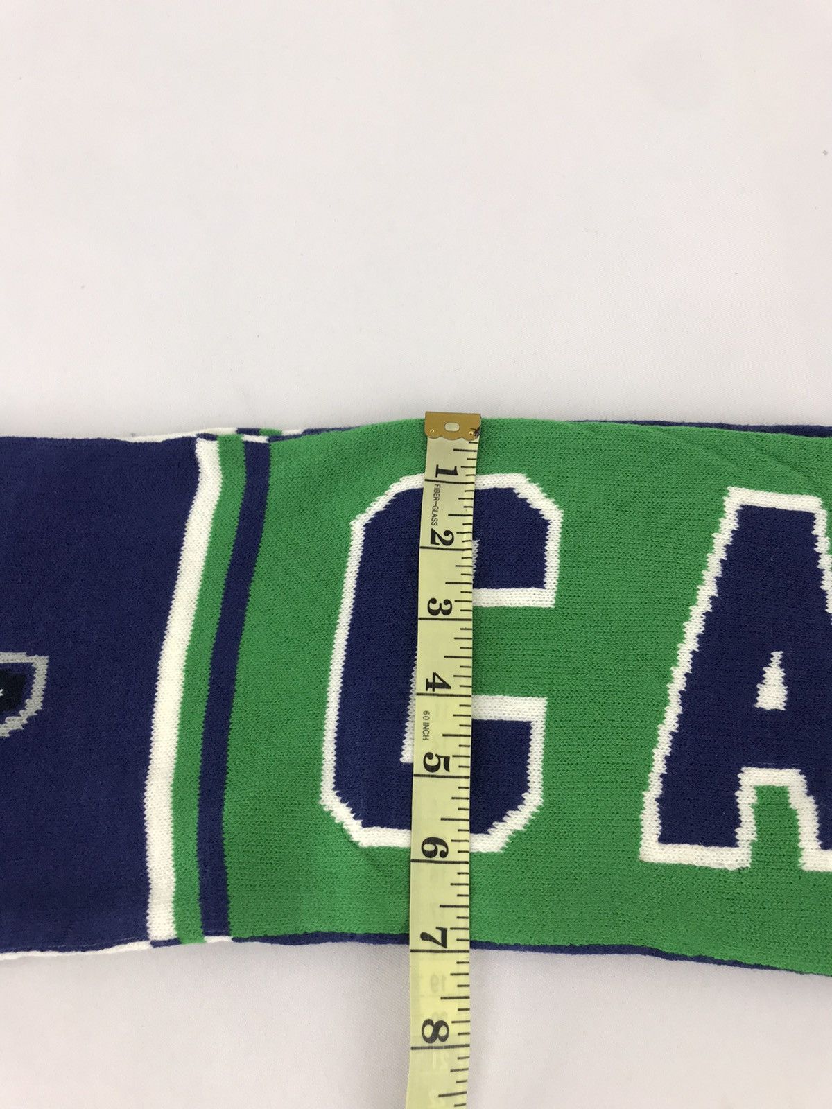 Vintage Muffler Scarf Reebok Vancouver Canucks NHL