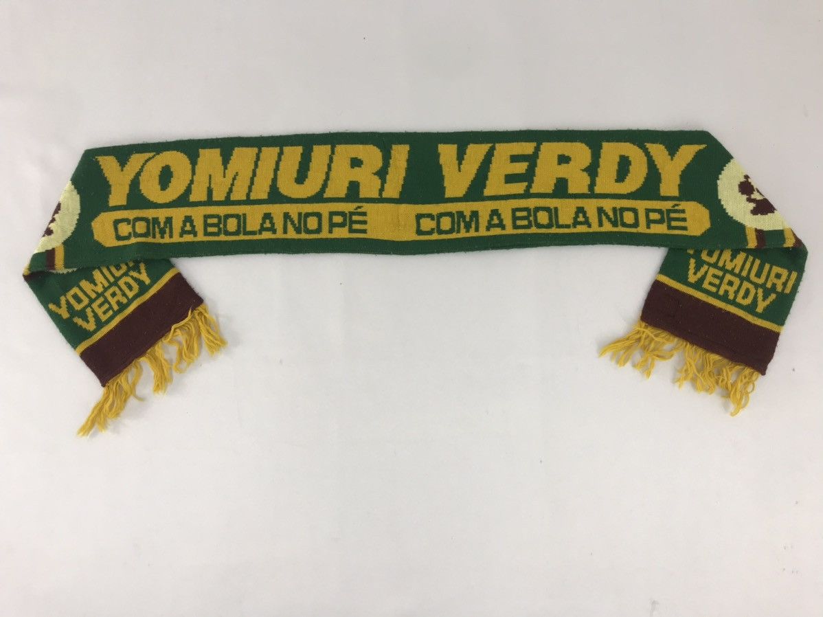 Japanese Brand × Vintage Vintage Muffler Scarf Yomiuri Verdy League Football Size ONE SIZE - 3 Thumbnail