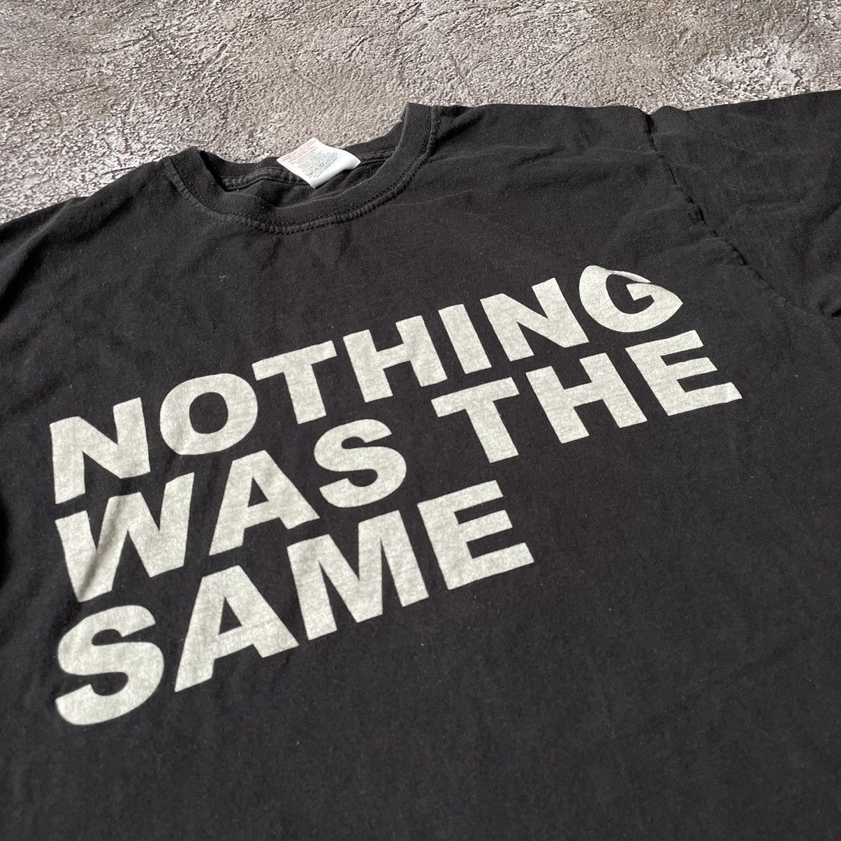 Vintage Vintage Y2K ADULT “NOTHING WAS THE SAME “ FUNNY BuyTee Size US S / EU 44-46 / 1 - 6 Thumbnail