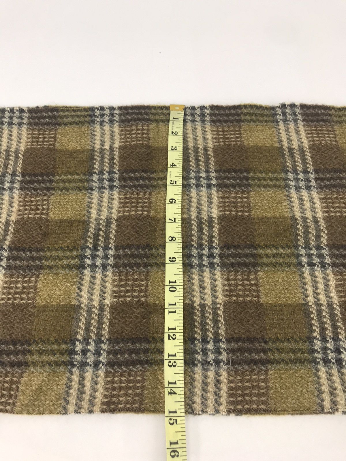 Designer × Trussardi Vintage Trussardi Plaid Checked Muffler Scarf Luxury Size ONE SIZE - 5 Thumbnail