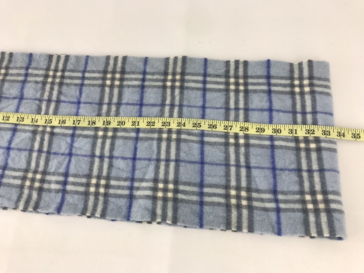 Burberry × Other Vintage Burberry London Nova Checked Monogram Muffler Size ONE SIZE - 4 Thumbnail