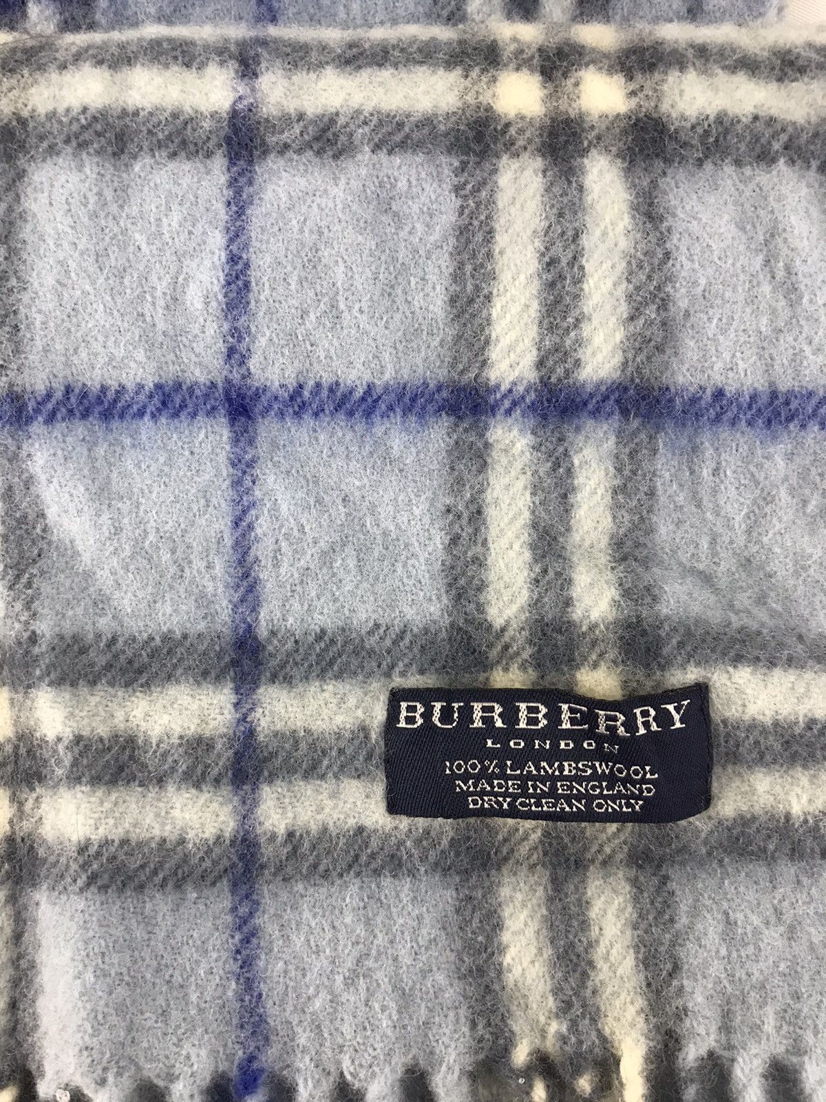 Burberry × Other Vintage Burberry London Nova Checked Monogram Muffler Size ONE SIZE - 3 Thumbnail
