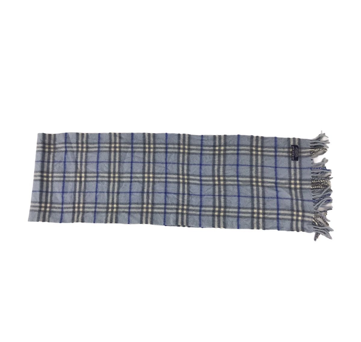 Burberry × Other Vintage Burberry London Nova Checked Monogram Muffler Size ONE SIZE - 2 Thumbnail