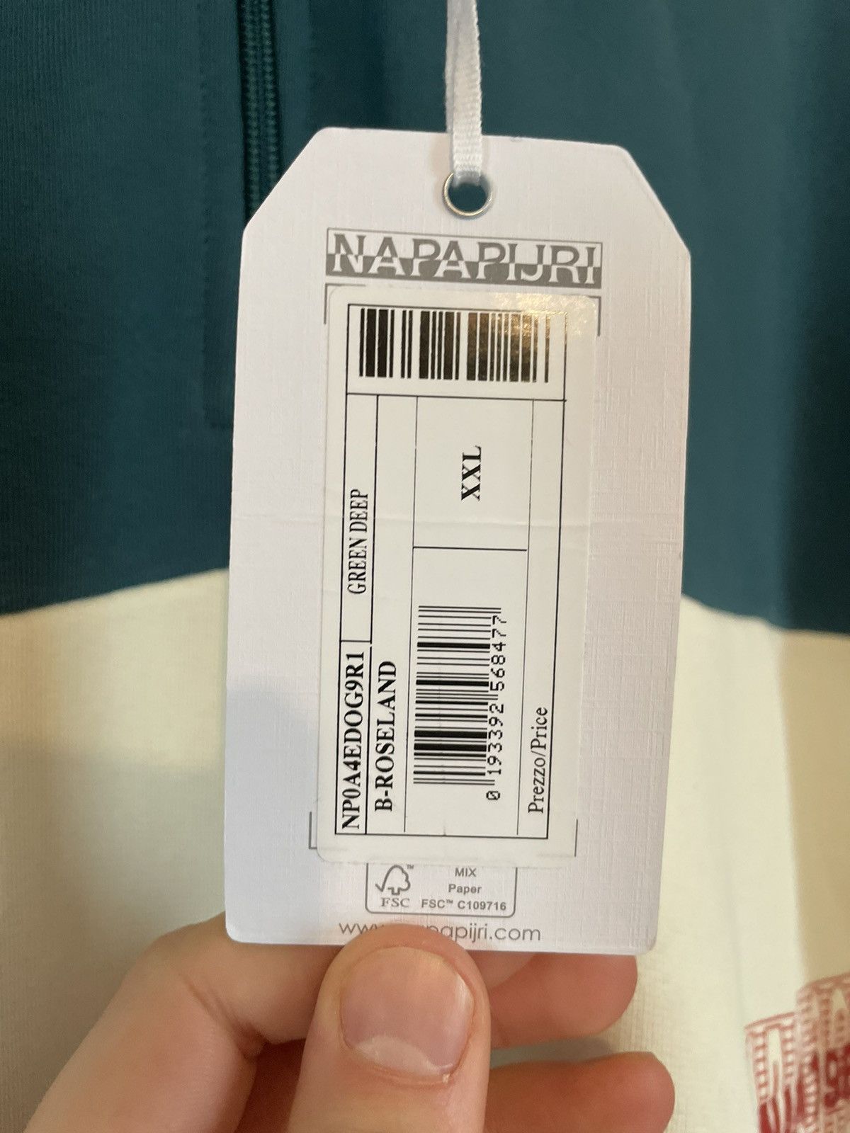 Martine Rose × Napapijri NAPA 1987 Napapijri X Martine Rose zip neck crewneck Size US XXL / EU 58 / 5 - 3 Thumbnail