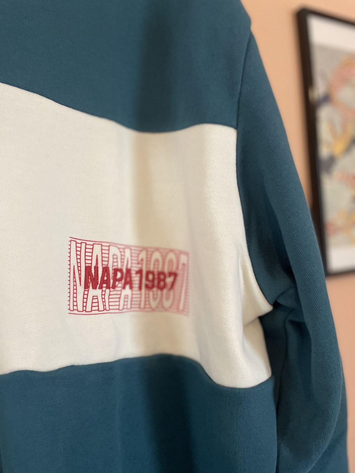 Martine Rose × Napapijri NAPA 1987 Napapijri X Martine Rose zip neck crewneck Size US XXL / EU 58 / 5 - 2 Thumbnail