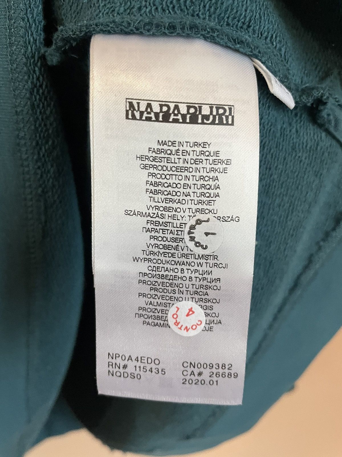 Martine Rose × Napapijri NAPA 1987 Napapijri X Martine Rose zip neck crewneck Size US XXL / EU 58 / 5 - 7 Thumbnail